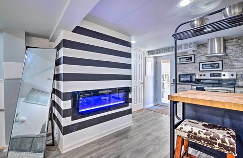 Michigan Park Apartment | Stylish DC Studio ~ 5 Mi to National Mall!