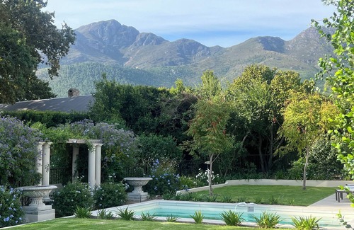 Franschhoek House | Stylish House + Pool situated amongst vine's & olive trees, exclusive domaine