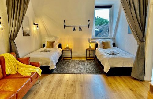 Gemarkung Langerfeld Apartment | Stylish im Altbau, Netflix, Sonos, nahe 3M und Vorwerk