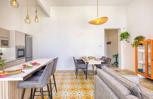 Sliema Apartment | Stylish Sliema apt with rooftop, sea & Valletta views – central yet peaceful.