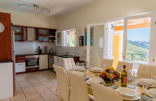 Kentroma Villa | Stylish Villa and Large Infinity Pool (heating at extra cost) Stunning Views