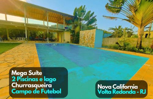 Sao Jose do Turvo House | Suíte piscina Churrasco Sitio Volta Redonda