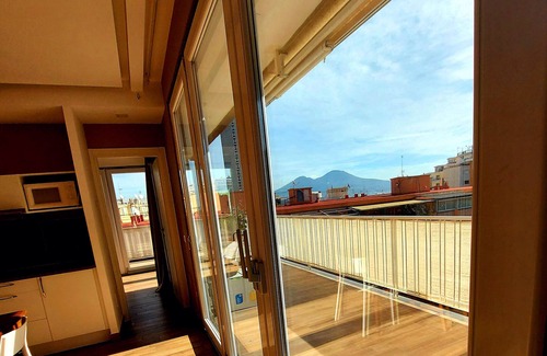 Historical Center Apartment | SUITE WITH VESUVIUS VIEW TERRACE IN HISTORIC CENTER