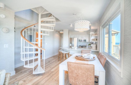 North Carolina Coast Condo | Sun drenched panoramic ocean views 3 king suites