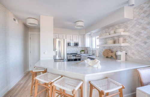 North Carolina Coast Condo | Sun drenched panoramic ocean views 3 king suites