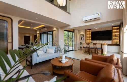 Nagaon Villa | Sunlit Splendour by StayVista near Nagaon beach boasting an Outdoor pool and Modern chic interiors