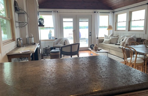 Lindstrom Cottage | Sunset Point West facing cottage. Amazing spot RIGHT on the water!