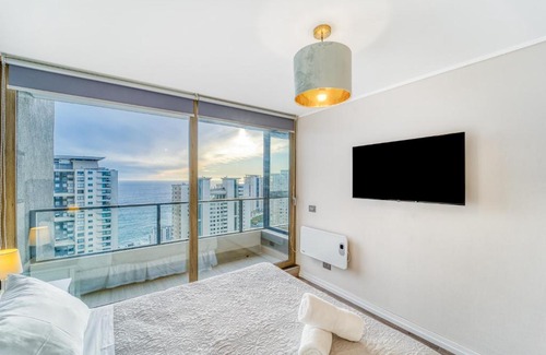 Concon Apartment | Sunshine Coast 3D 2B c/ Vista al Mar