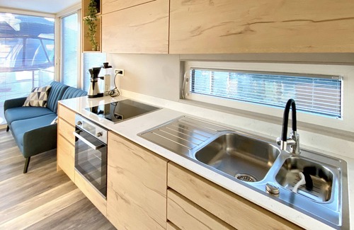 Nykobing Falster Boat Rental | Super modern Houseboat in the heart of Nykøbing F. with all modern facilities