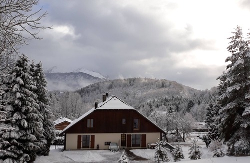 Saint-Jeoire Apartment | Superb apartment in a renovated mountain farm. Sleeps 4-6. Quiet surroundings.