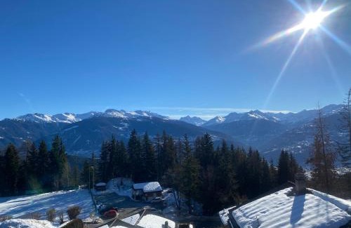 Anzere Ski Chalet | Superbe chalet 12 personnes vue imprenable 2nuits min