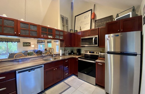 Brewster Condo | Surf-Inspired Ocean Edge Patio Home | Central A/C, Enclosed Loft & 6 Pool Passes (Fees Apply)