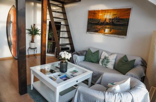 Ramersdorf Apartment | Surfer Loft with AC and sun terrace