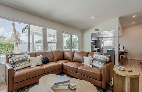 Knoell Scottsdale House | SW Boho in N. Scottsdale! Heated Pool w/Hot Tub + Putt + Firepit + Mt View