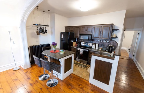 Ashfield Apartment | Swiss Suite in Downtown JT Near Opera House with Parking. Dog Friendly-Check 1st