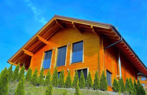 Bangerten Ski Chalet | SwissHut Modern Chalet with Spa - Chalet Beunden