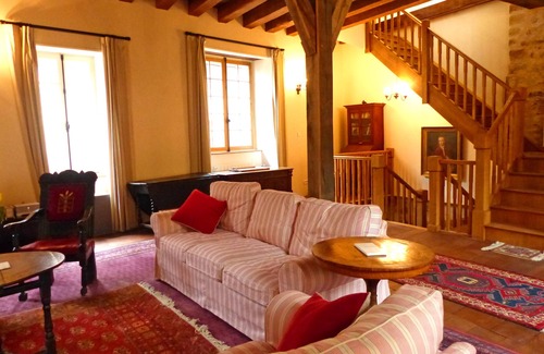 Herisson House | Sympathetically restored old school in a mediaeval village