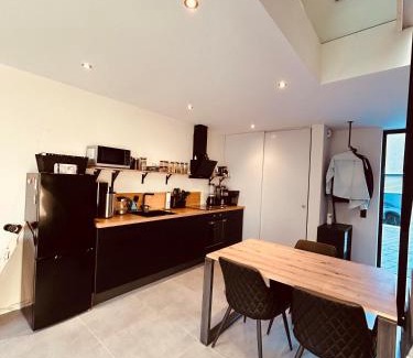 Ibbenbueren Apartment | T1 Loft I modern I zentral I Terrasse I Design I