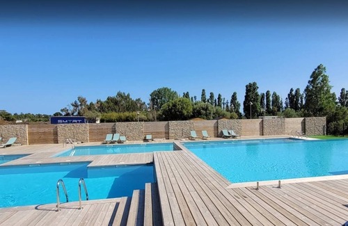 Lecci Apartment | T2 Climatisé, Terrasse, 3 Piscines à 4km de la Plage en Résidence de Tourisme