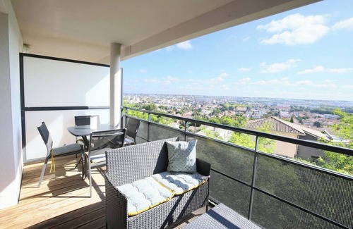 Pech-David Apartment | T3 - 2 bedrooms - Panoramic view Toulouse - Near CHU Rangueil - fully equipped