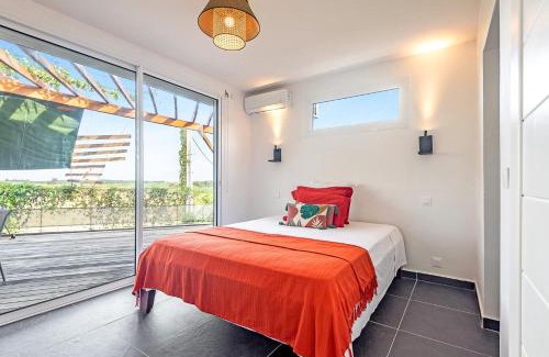 Petit-Canal Apartment | T3 Moderne avec piscine Oasis de nature et Sérénité