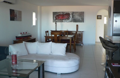 L'Ile-Rousse Apartment | T3 reversible air-conditioning panoramic sea view