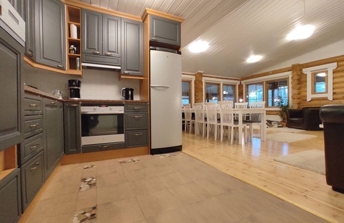 Syote Villa | Taigalampi - Log Villa near the Syöte National Park, South Lapland