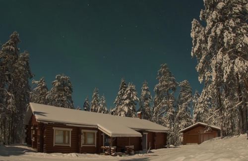Syote Villa | Taigalampi - Log Villa near the Syöte National Park, South Lapland