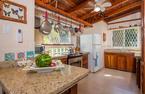 Playa Langosta House | Tamarindo's Hidden Gem, Tropical oasis 3 BR Beachfront Home, with private pool.n