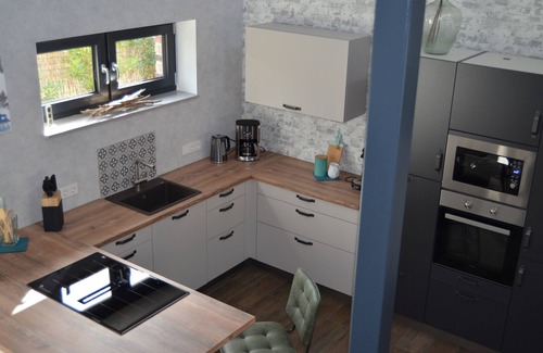 Emsbueren House | Tasteful vacation loft for 6 people in Emsland with sauna and outdoor pool