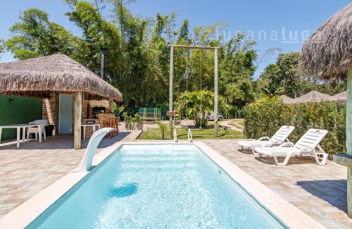 Vargem Pequena House | Teiú Cabin - Heated Pool & Gourmet Area