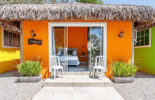 Vargem Pequena House | Teiú Cabin - Heated Pool & Gourmet Area