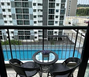 Bandar Penawar Apartment | Teratak Desaru Homestay Wi-fi, Smart TV & Water Dispenser