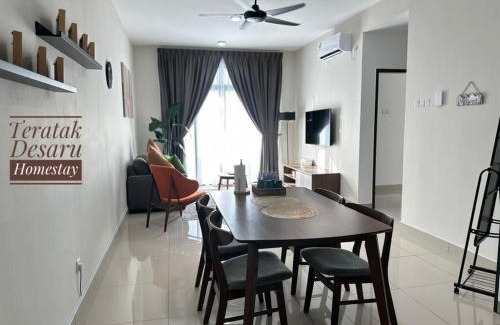 Bandar Penawar Apartment | Teratak Desaru Homestay Wi-fi, Smart TV & Water Dispenser