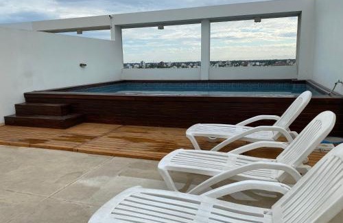 La Plata Apartment | Terrazas Resort monoambiente luminoso con piscina- cochera opcional