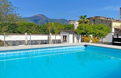 Terzigno House | Terrazza sul Vesuvio con piscina