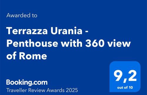 Flaminio Bed & Breakfast | Terrazza Urania - Penthouse terrace with 360 view of Rome