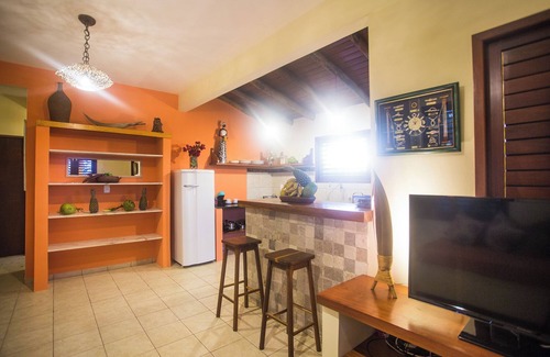 Sao Miguel de Touros House | Terrific 4-bedrooms beach house with AC, WiFi, privacy with green area.