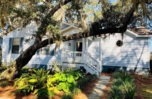 Beaufort Cottage | The "Beaufort Breeze" Five Minutes from Historic Beaufort with Marsh and Dock!