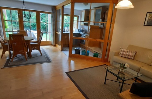 Sonthofen Apartment | The beautifully furnished apartment is located on the sunny outskirts of Sonthofen.
