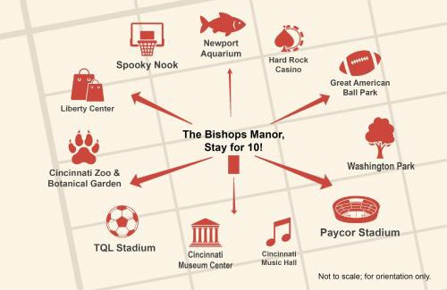 West Chester House | The Bishops Manor Stay for 10