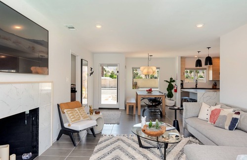 Palm Springs House | The Desert Charmer Palm Springs with Pool & Spa + Private Detached Casita!