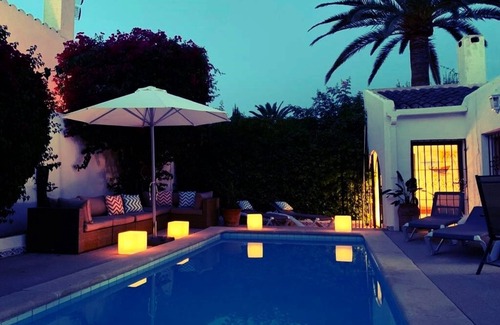 Calvia Apartment | The enchanting chalet with charm in Ibiza style in the south-west of Mallorca.