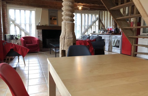 Goustranville Cottage | The farmhouse: charming rental 10 minutes from the beaches of Cabourg - 120 m2