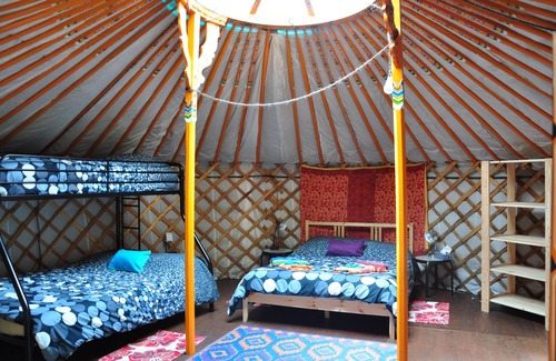 Indian Brook Resort | The Forest Yurt at Cabot Shores Wilderness Resort