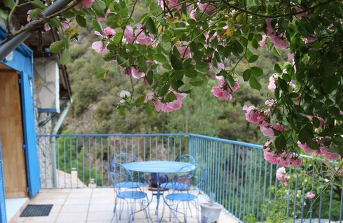 Saint-Fortunat-sur-Eyrieux Apartment | THE BLUE STUDIO BY THE RIVER