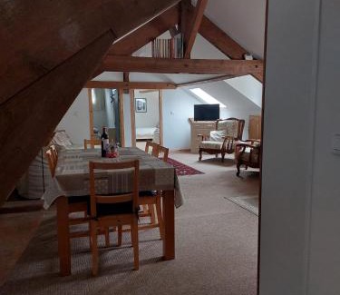 Combles Apartment | The Hayloft at Orchard Farm