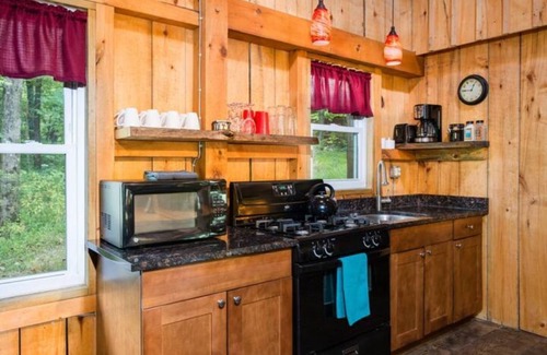 Glenmont Apartment | The Kokosing Cabin @ The Mohicans Treehouse Resort
