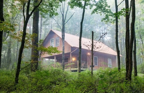 Glenmont Apartment | The Kokosing Cabin @ The Mohicans Treehouse Resort