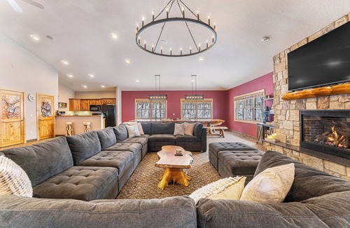 Petoskey Cabin | The Lodge | Private Heated Indoor Pool and Hot Tub